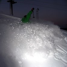 puder i br&auml;ntis. Foto: marcus andersson. &Aring;kare: Albertt.