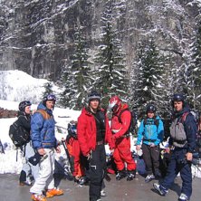 Jag i r&ouml;tt omgiven av v&auml;nner... =). Foto: Karin berglund antar jag. &Aring;kare: Filip Tapper-Moritz.