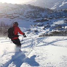 Pudder alarm! Skiftende forhold med sn&oslash;, sol og v.