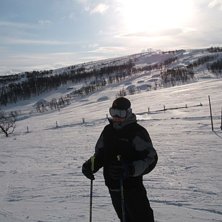 Anders framf&ouml;r Ramundbergets park. Foto: Rickard Blomgren. &Aring;kare: Anders Blomgren.