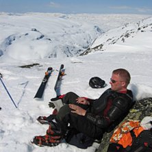 Topptur etter kvalik RFC 2005. Foto: Simen. &Aring;kare: Steep.