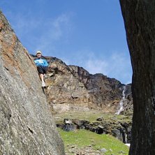 boulderingparadis. Foto: maria lundin. &Aring;kare: Johanna Lindberg.
