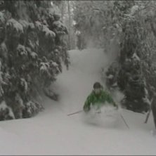 sk&ouml;nt puder p&aring; sportlovet (tagen ur ett klipp d�. Foto: Anton Andr&eacute;e. &Aring;kare: Karl Englund.