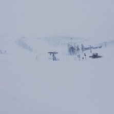 5. april
N&aring; sn&oslash;r det tett p&aring; #tyinfilefjell . 2.