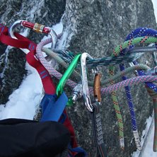 &amp;quot;couloir de cosmiqe&amp;quot; ? cosmiqen . Foto: Gustav Brandstedt. &Aring;kare: Gustav/martin/karl/johan.