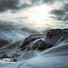 Morgon i Hemsedal. . Foto: Jag.