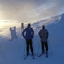 Kallt &aring; g&ouml;tt. Tv&aring; n&ouml;tter i v&auml;gen bara =). Foto: Emma Nord&eacute;n. &Aring;kare: Ingen.
