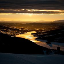 En Januarimorgon p&aring; &Aring;reskutan.. Foto: Hanna S&ouml;derquist.