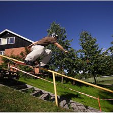 Lite sommar lek. Foto: Eric Clark. &Aring;kare: Jacob Sehlin.