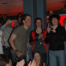 Foto: Ola Melin. &Aring;kare: Henrik Windstedt, segraren i herrklassen, g&aring;r f&ouml;r femte g&aring;ngen i karri&auml;ren upp p&aring; scenen i vetskapen av att vara nummer ett..