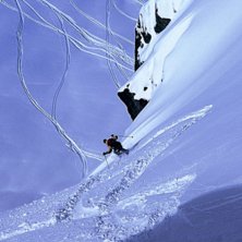 H&aring;kan laddar inf&ouml;r branten ner mot bottengrytan . Foto: Lars Hansson. &Aring;kare: H&aring;kan Hyllengren.