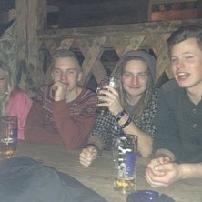 Badgastein! Vi hade bytt om vid det h&auml;r laget men.