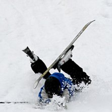 Sw 9 till &auml;ta sn&ouml;. Foto: Gustav Kurtti. &Aring;kare: Eric Hellman.