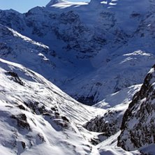 europas h&ouml;gsta v&auml;gbergpass, man ser v&auml;gbron ner. Foto: Bj&ouml;rn Pettersson.