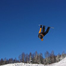 Fs rodeo 7 med finfin grab i den f&ouml;rbjudna zonen . Foto: Urban Hammar. &Aring;kare: Jocke Hammar.