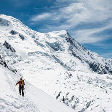 P&aring; v&auml;g mot La Jonction, f&ouml;rs&ouml;k h&aring;lla lagom my. Foto: Erik Fr&ouml;jdh.