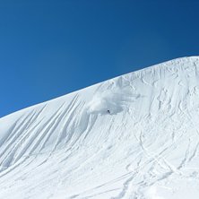 Enormt med sn&ouml;. Foto: Magnus Kron. &Aring;kare: t-torp.