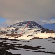 Sylskalsst&ouml;tens nordsida.. Foto: Mattias Skantz.