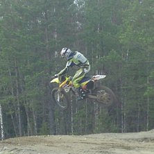 Jag i h&auml;llesj&ouml;:). Foto: Axel Nilsson. &Aring;kare: Erik Holmgren.