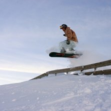Sk&ouml;n off-pist bild. Foto: Gustav Askengren. &Aring;kare: Filip Andersson.