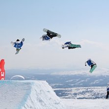 1000-meters hoppet under freeride veckan.. Foto: Petter Persson. &Aring;kare: -ll-.