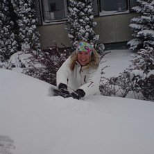 f&ouml;rsta sn&ouml;n, nu b&ouml;rjar det .... Foto: jag. &Aring;kare: malin.