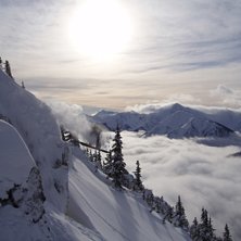 En magisk dag strax ovan molnen........ Foto: Jonatan Odby. &Aring;kare: Daniel fr&aring;n Ume&aring;.