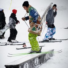 V&auml;sj&ouml; Railjam 2010. Foto: Pax Engstr&ouml;m Nystr&ouml;m. &Aring;kare: Ok&auml;nd.