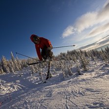 fra hafjell i helgen. patrik hopper med kamera... Foto: Patrik Backs&aelig;ther. &Aring;kare: Alex Backs&aelig;ther.