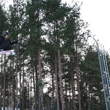 Fetflyg med en Saftey. Foto: Jonas Waldelius. &Aring;kare: Kalle Dahlb&auml;ck.