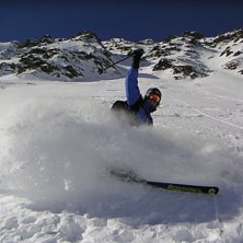 Fin &aring;kning efter n&aring;n timmes vandring. Foto: Johan Berglund. &Aring;kare: Magnus Baer.