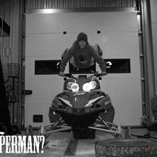Superman!. Foto: Cristoffer Lith&eacute;n. &Aring;kare: Anton Lith&eacute;n.