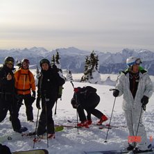 2008 Roadtrip Kanada, BC. Foto: P&auml;r Wikstr&ouml;m. &Aring;kare: Adam, P-M, Per, Per.