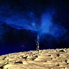 Toppen av Hov&auml;rken, Lofsdalen. Eller kanske m&aring;ne.