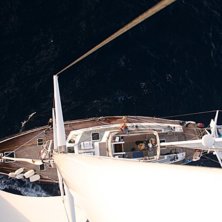 Foto: Leo Ekbom. &Aring;kare: Full rigg med S/Y Tilda p&aring; Atlanten.