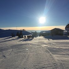 Nydelige forhold!
3 grader p&aring; toppen og -5 i bunn.