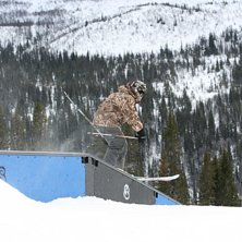 en till rail i bydalen.. Foto: Gurra. &Aring;kare: Jag(Jesper).