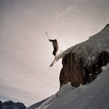 Ett underbart dropp av Patrick Lundqvist vid sidan. Foto: Henrik Hellemar. &Aring;kare: Patrik Lundqvist.