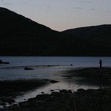 Nattfiske. Foto: Anders Nystr&ouml;m. &Aring;kare: Bribba.