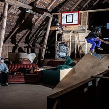 F&ouml;rsta g&aring;ngen jag fotar skate. Synpunkter?. Foto: Emil Johansson. &Aring;kare: Sackarias John.