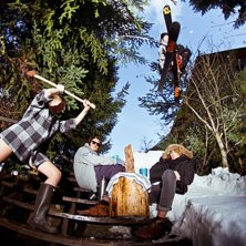 blixttr&auml;ning i backyarden!. Foto: Julius Aspman. &Aring;kare: Peter Simmil.