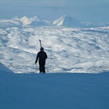 En vanlig tur upp p&aring; nordahl. Foto: ... &Aring;kare: Jag.