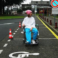 Vart &auml;r jag p&aring; v&auml;g? . Foto: Rebecka Westerberg. &Aring;kare: Hilla.