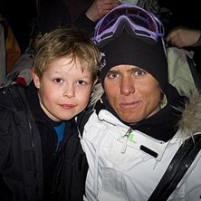 Fick tr&auml;ffa min idol.. Foto: J&ouml;rgen Nilsson. &Aring;kare: Eric Norrlander &amp;amp; Jon Olsson.
