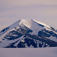 16 june 2020.
K&aring;totj&aring;kka seen from peak 1798m i.