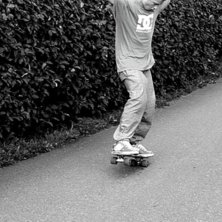 En grymt cool bild med Eriks Old School!. Foto: Felicia Lundgren. &Aring;kare: Jag.