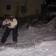 snowskate. Foto: bosse nilsson. &Aring;kare: mig sj&auml;lv.
