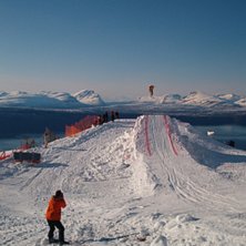 Da Gatering i narvik.... Foto: Gunnar Zahl. &Aring;kare: skier unknown (william?).