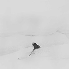 tagen mitt i pisten, bra att orka upp &ouml;ver dimman. Foto: krille. &Aring;kare: Alexander Palm.