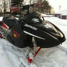 de &auml;r en lynx re600 som &auml;r nerdrevad i 4 kug
me. Foto: ?.
